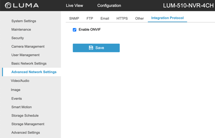 Luma nvr sale